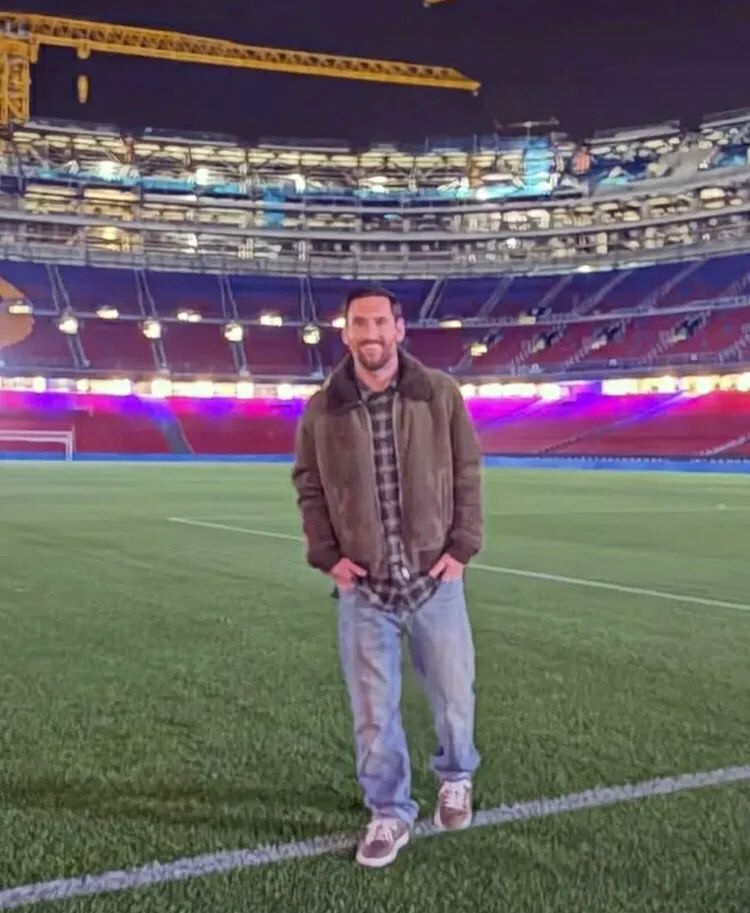 Messi Atembelea Uwanja wa Barcelona kwa Siri