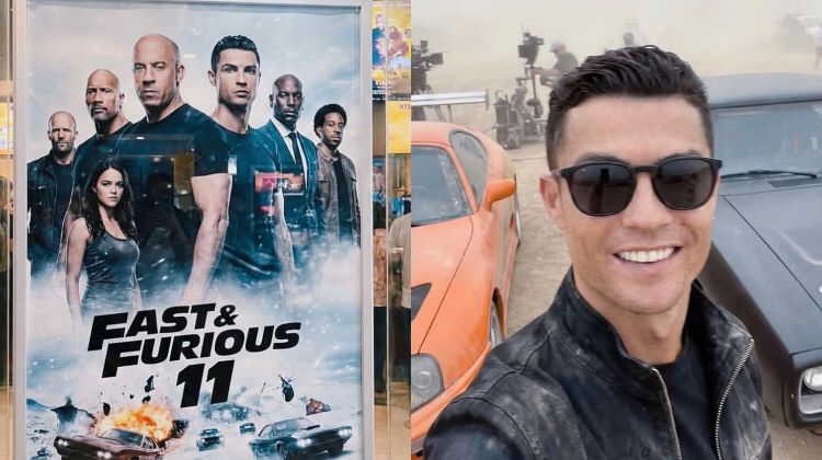 Ronaldo Kwenye Muvi ya  Fast & Farious, Wengine Wadai ni AI